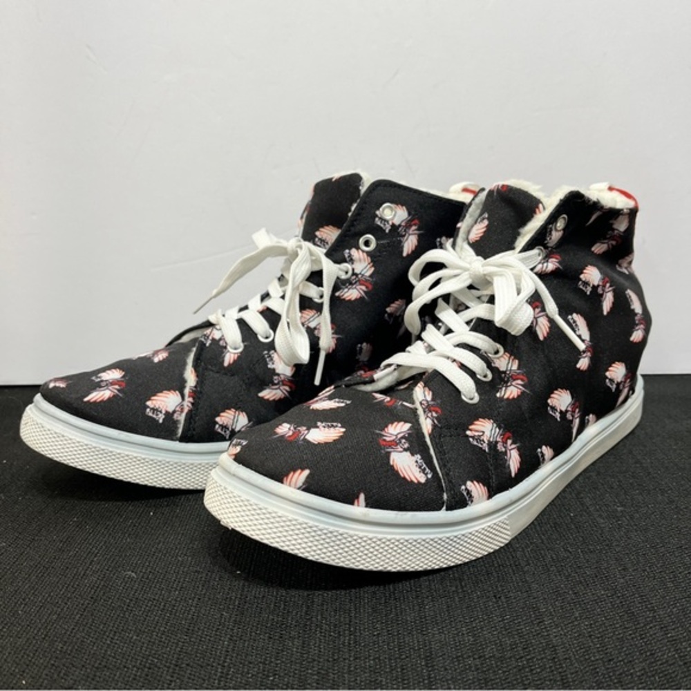 Betty Boop High Top Sherpa Lined Sneakers 11 New